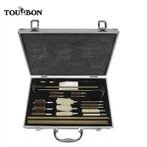 Torbica za Tourbon Universal pištolo čiščenje Kit puška pištolo puško strelno orožje All-in-One čistilec Set z aluminijasto
