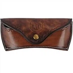 Usnjena škatla za shranjevanje očal